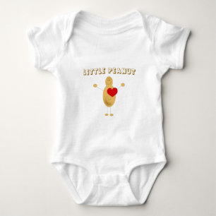 Wenig Erdnuss Baby Strampler