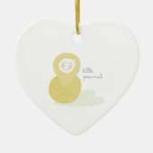 Wenig Erdnuss Keramik Ornament (Vorne)