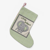 Wenig Erdnuss Kleiner Weihnachtsstrumpf (Vorderansicht (hängend))