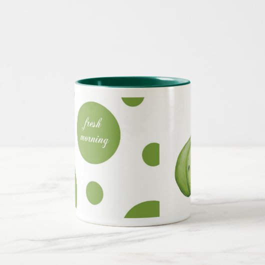 Wenig Feige Zweifarbige Tasse (Mittel)