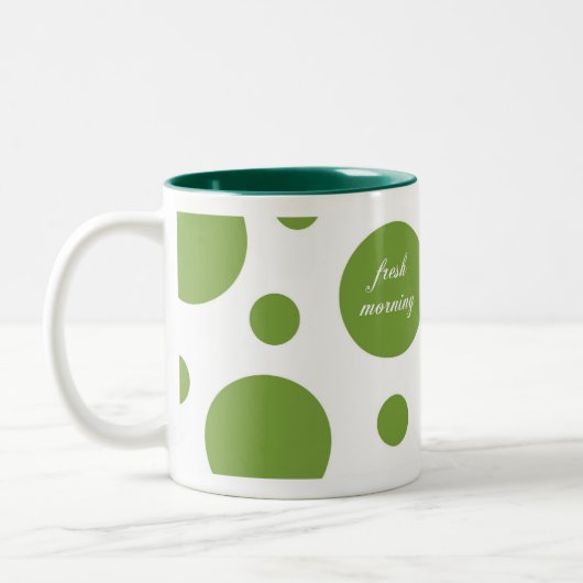 Wenig Feige Zweifarbige Tasse (Links)