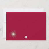 Wenig Firecracker-Foto-Geburtstags-Einladung Einladung (Rückseite)