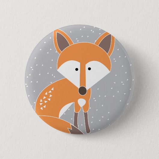 Wenig Fox Button (Vorderseite)