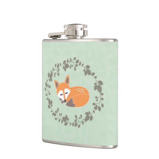 Wenig Fox-Flasche Flachmann (Links)