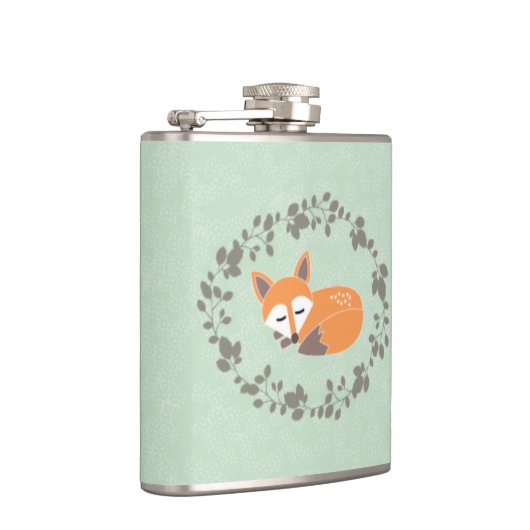 Wenig Fox-Flasche Flachmann (Rechts)