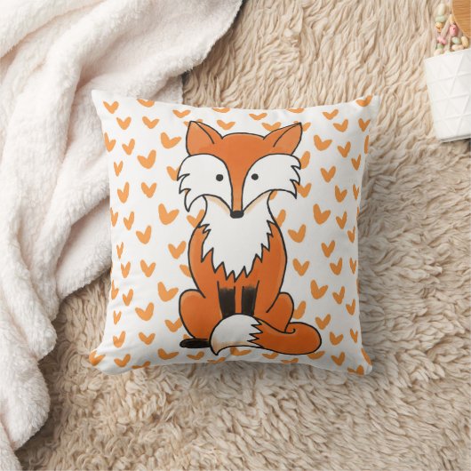 Wenig Fox Kissen (Decke)