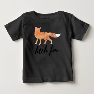 Wenig Fox scherzt Baseball-Shirt Baby T-shirt