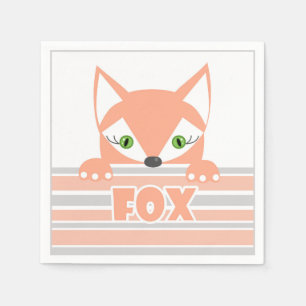 Wenig Fox Serviette