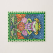 WENIG FROG BALLERINA PRINCESS, HALLOWEWEE PUZZLE (Horizontal)