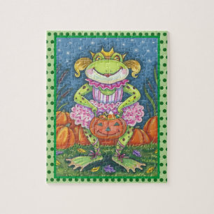 WENIG FROG BALLERINA PRINCESS, HALLOWEWEE PUZZLE