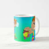 Wenig geht ein langer Weg Kaffeetasse (VorderseiteRechts)