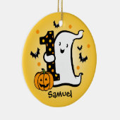 Wenig Geist-1. Geburtstag Keramik Ornament (Rechts)