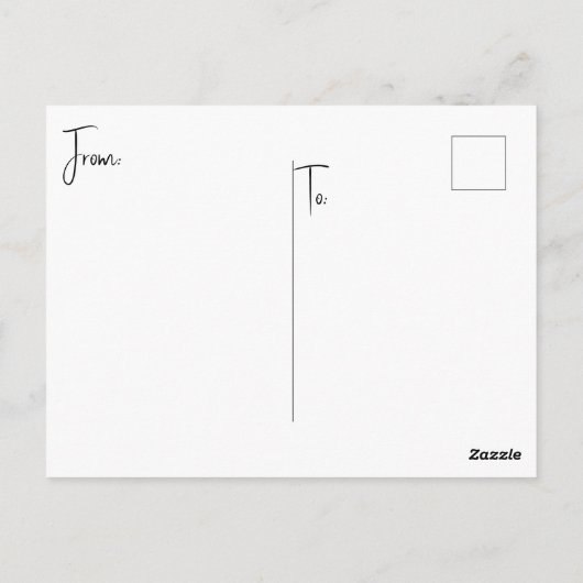 " WENIG GÖSTLICH IN DER WÜSTE " POSTKARTE (Rückseite)