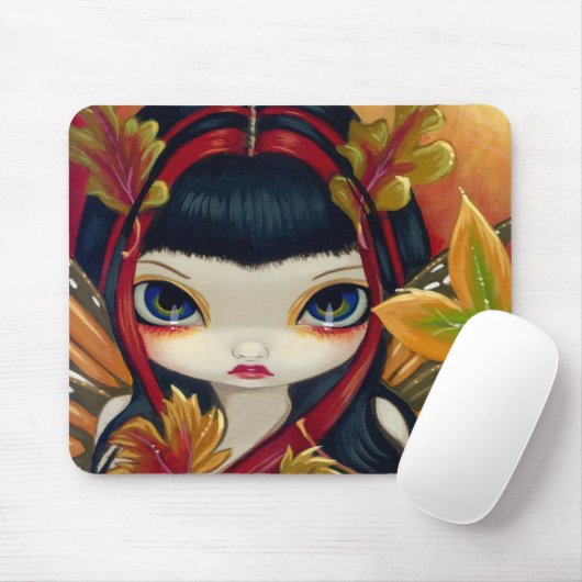 "Wenig Herbst verlässt" Mousepad (Mit Mouse)