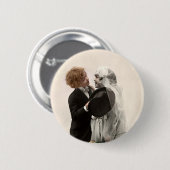 Wenig Hochzeit Button (Vorne & Hinten)