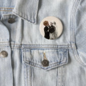 Wenig Hochzeit Button (Beispiel)