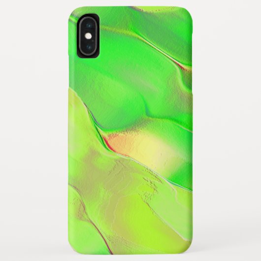 Wenig in alten Kalkgrün geschnitzt? Case-Mate iPhone Hülle (Rückseite)