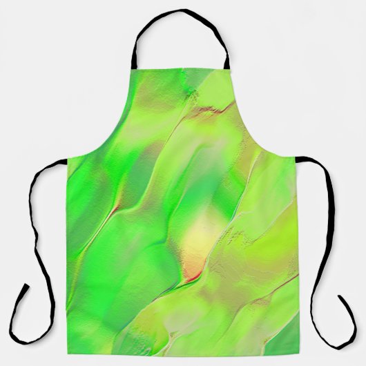 Wenig in alten Kalkgrün geschnitzt? Schürze (Vorderseite)