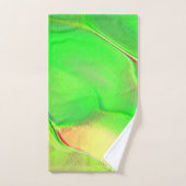 Wenig in gelblich und lebhaft grün geschnitzt badhandtuch set (Handtuch)
