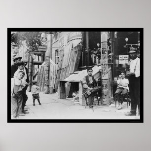 Wenig Italien-Festival in New York City 1908 Poster