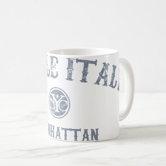 Wenig Italien Kaffeetasse (VorderseiteRechts)