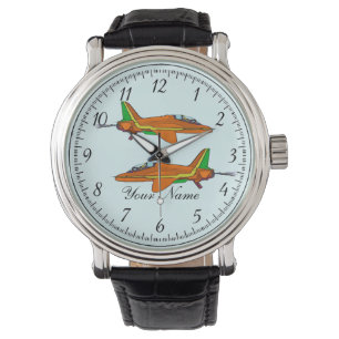 Wenig Jet-Flugzeug Übergang Armbanduhr