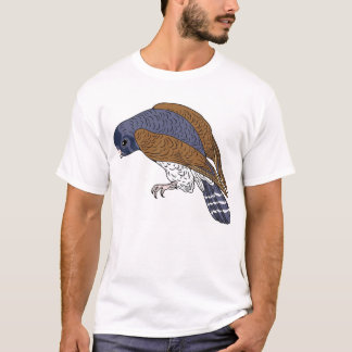 Wenig Kestrel-Falke T-Shirt