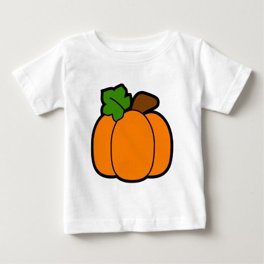 Wenig Kürbis Baby T-shirt (Vorderseite)