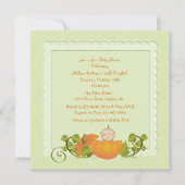 Wenig Kürbis-Einladung Einladung (Vorderseite)