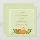 Wenig Kürbis-Einladung Einladung (Vorne/Hinten)