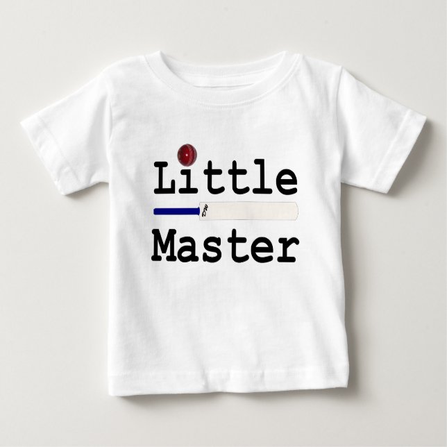 Wenig Meister Baby T-shirt (Vorderseite)
