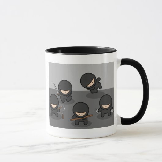 Wenig Ninja Kaffee-Tasse Tasse (Rechts)