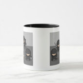 Wenig Ninja Kaffee-Tasse Tasse (Zentrum)