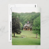 Wenig Norwegen Postkarte (Vorne/Hinten)