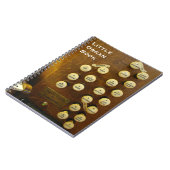 Wenig Organ-Buchnotizbuch Notizblock (Linke Seite)