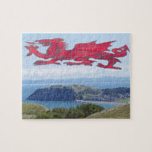 Wenig Orme mit Waliser-Drachen Puzzle