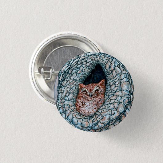 Wenig Owlette Button (Vorne & Hinten)