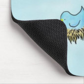 Wenig Piepmatz Mousepad (Ecke)