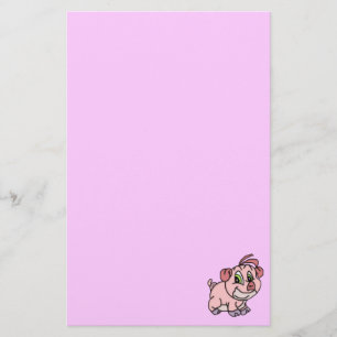 Wenig Piggie Briefpapier