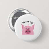 Wenig Piggy Button (Vorne & Hinten)