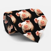 Wenig Piggy Krawatte (Gerollt)