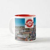 Wenig Polen-Festival-Tasse Zweifarbige Tasse (Vorderseite Links)