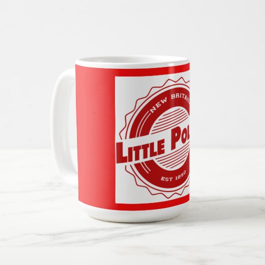 Wenig Polen-Tasse Kaffeetasse (Vorderseite Links)