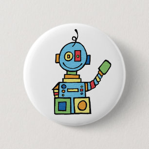 Wenig Roboter Button