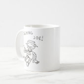 Wenig Roboter-Joe-Tasse Kaffeetasse (Vorderseite Links)