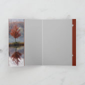 Wenig Rot gekleidet Karte (Innenseite)