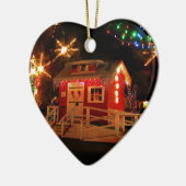 Wenig rot keramikornament (Links)