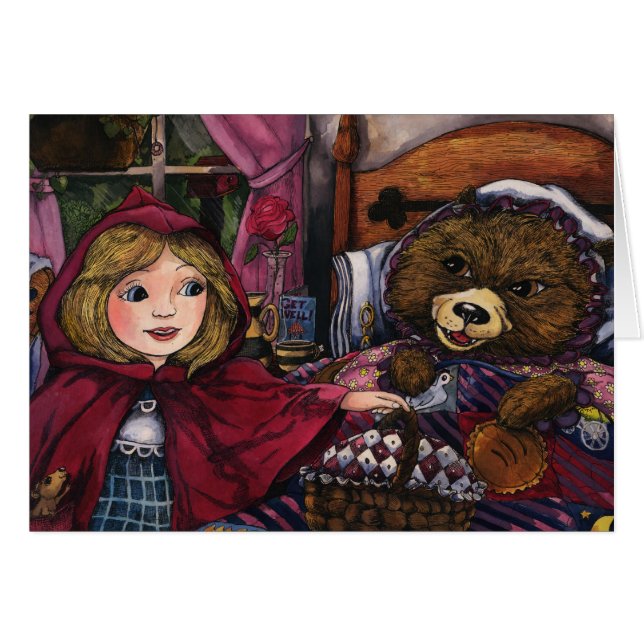 Wenig rot und "Oma " (Vorderseite (Horizontal))