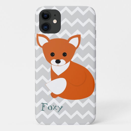 Wenig roter Fox-Entwurf Case-Mate iPhone Hülle (Rückseite)