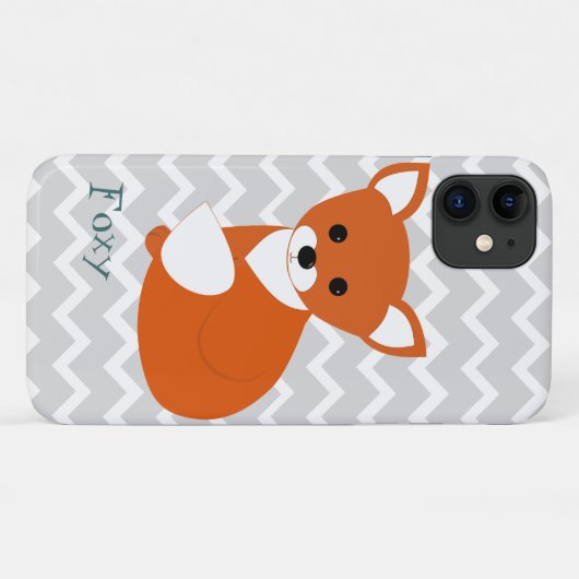Wenig roter Fox-Entwurf Case-Mate iPhone Hülle (Rückseite (Horizontal))